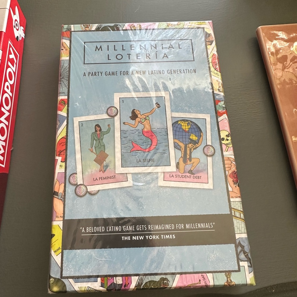 Millennial Lotería Party Game